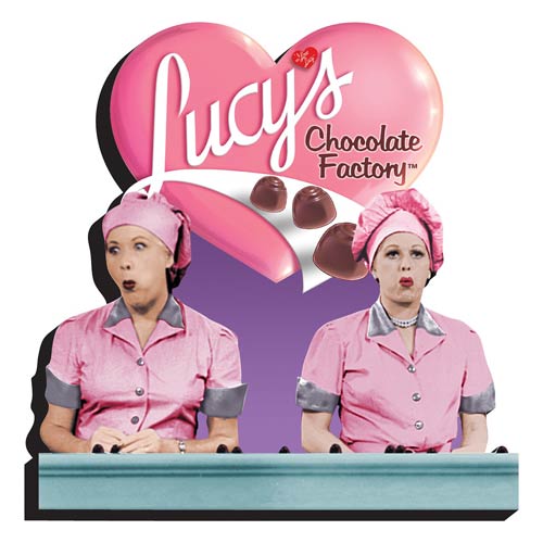 I Love Lucy Chocolate Funky Chunky Magnet